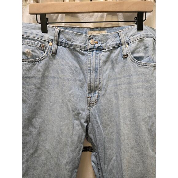 Madewell The Perfect Vintage Jean lightwash high rise non-stretch denim size 33 - Picture 4 of 8
